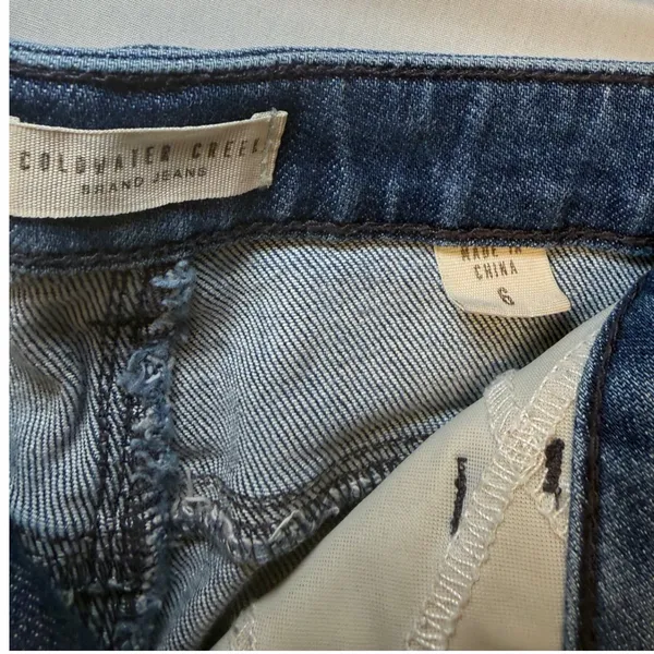 Coldwater Creek Brand Jeans Womens‎ 6 Blue Straight Leg Medium Wash Denim Pants - Image 2
