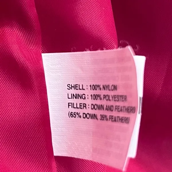 GAP Vibrant Red Down Filled Vest Outerwear Small - Image 4