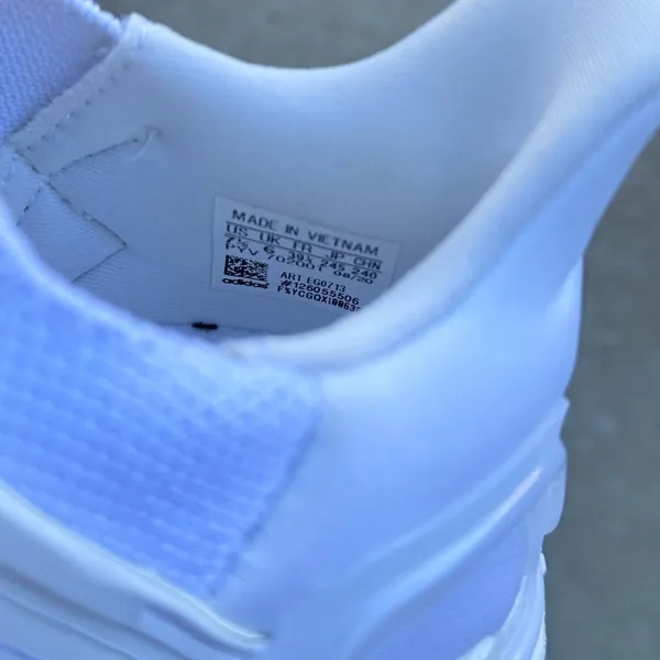 adidas Ultraboost Running Shoes White with Black Outsole - Image 7