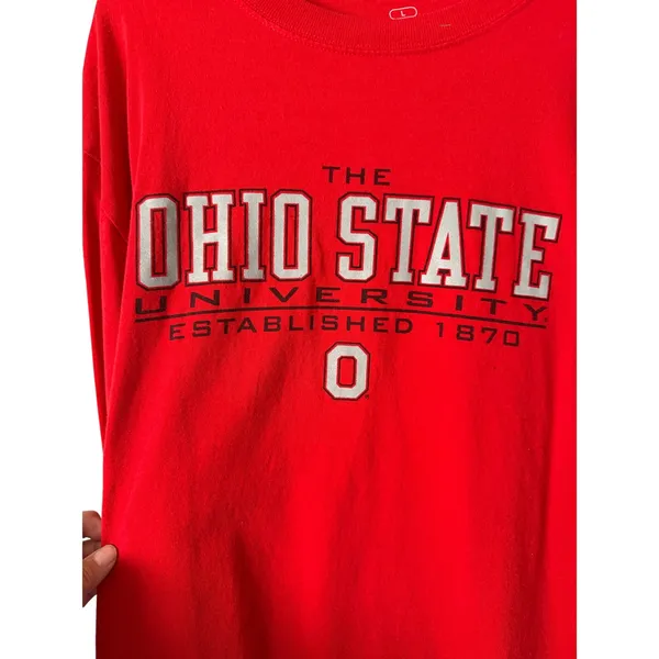 Ohio‎ State Women's Long Sleeve T-shirt Pro Edge Size Large - Image 4