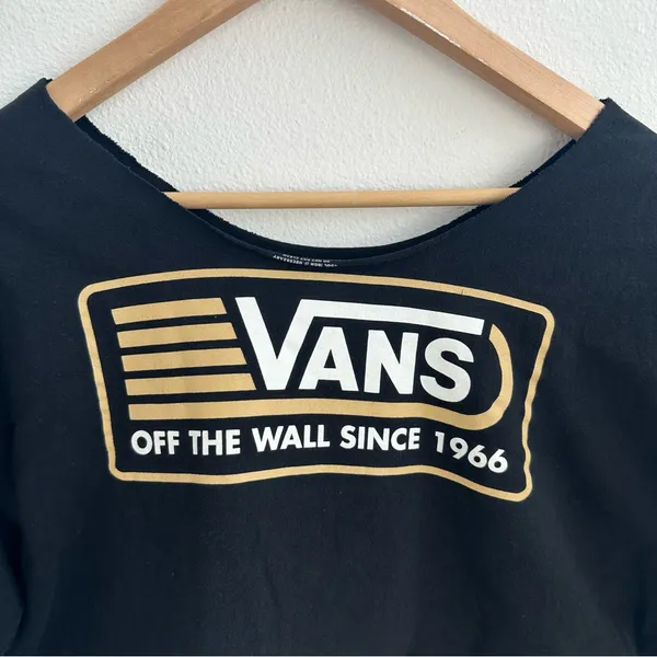 Vans Off the Shoulder Crop Top - Image 5