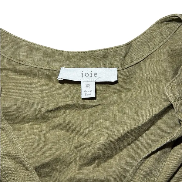 Joie‎ Bosworth Linen Romper Jumpsuit XS - Image 6