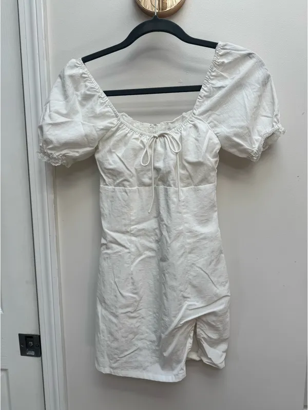Princess Polly White Mini Dress - Image 2
