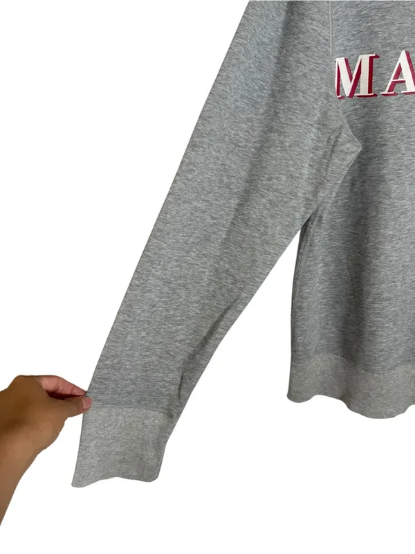 Acne Studios Nick Print Magnetic Graphic Sweatshirt Gray SM (AW13) - Image 7