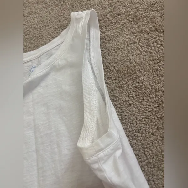 Southern tide Sun farer collections women’s sleeveless tank top white - Image 5
