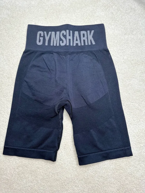 Gymshark: Black Biker Shorts - Image 2