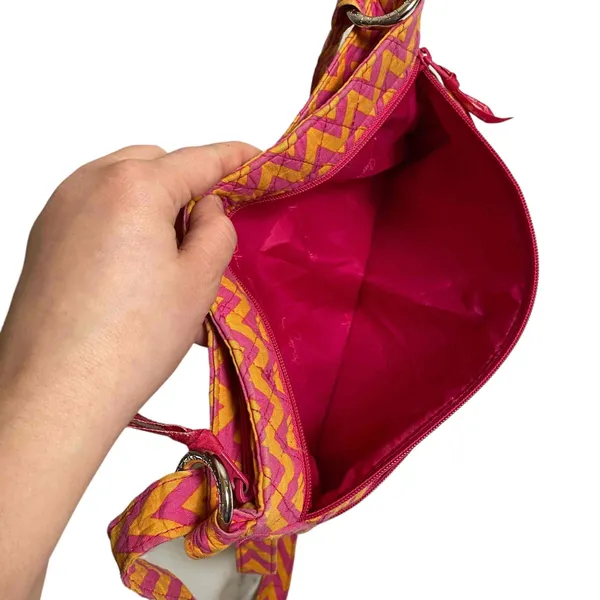 Vera Bradley‎ Quilted Adjustable Strap Hipster Ziggy Zag Crossbody Handbag - Image 6