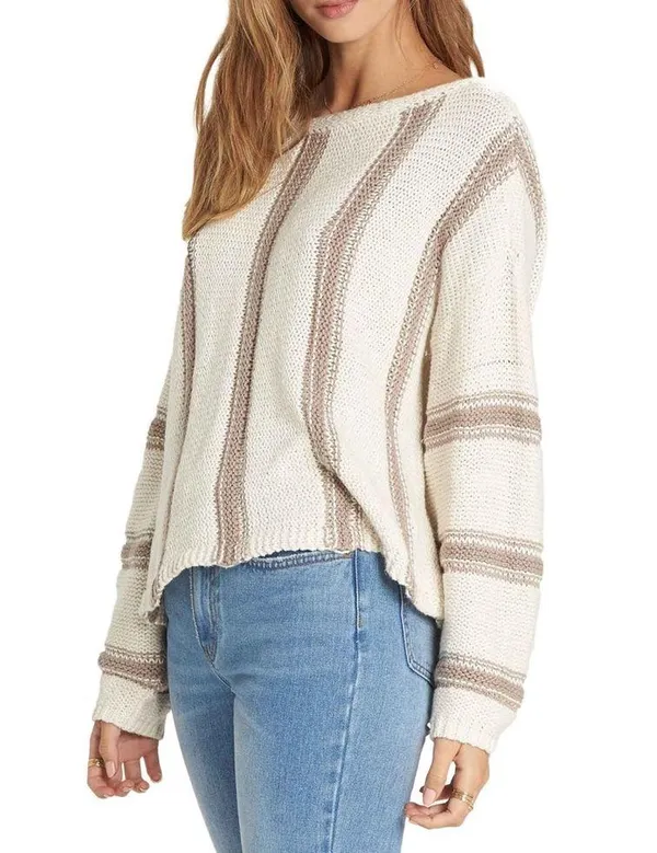 🥰Billabong striped sweater🥰- Med - Image 5