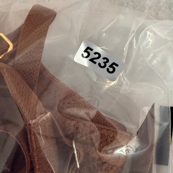 NWT Fredericks of Hollywood Jessica Lace Garter‎ Belt Brown S M - Image 6