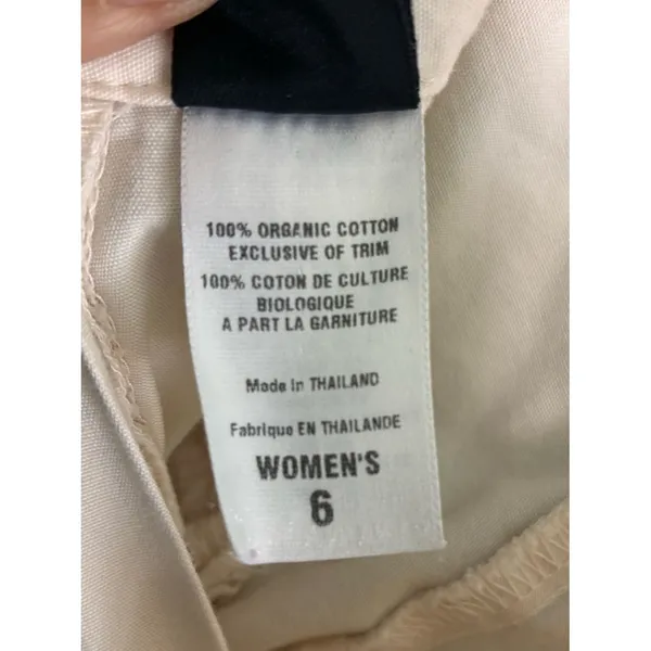 Patagonia Summer Hiking SHORTS WOMEN 6 Rhythm Bermuda DRAWSTRING poplin - Image 7