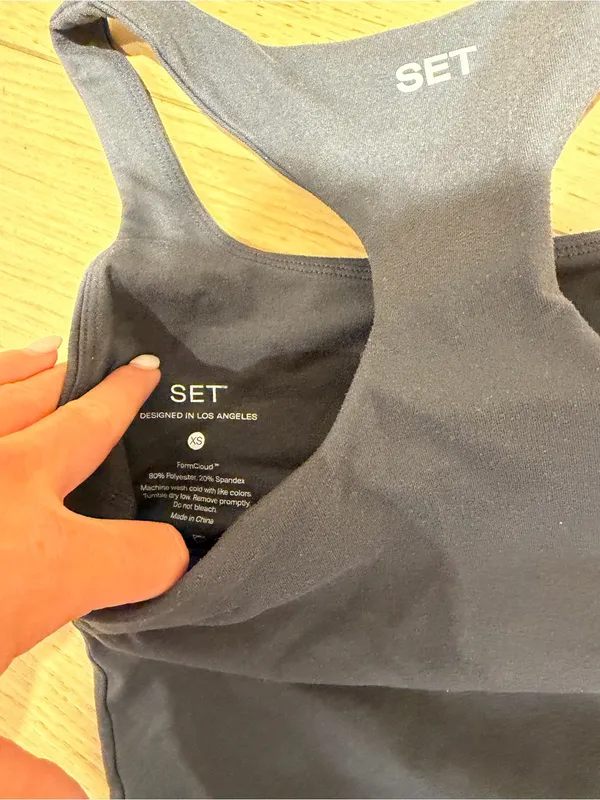set active women’s leggings x top! form cloud material - Image 2
