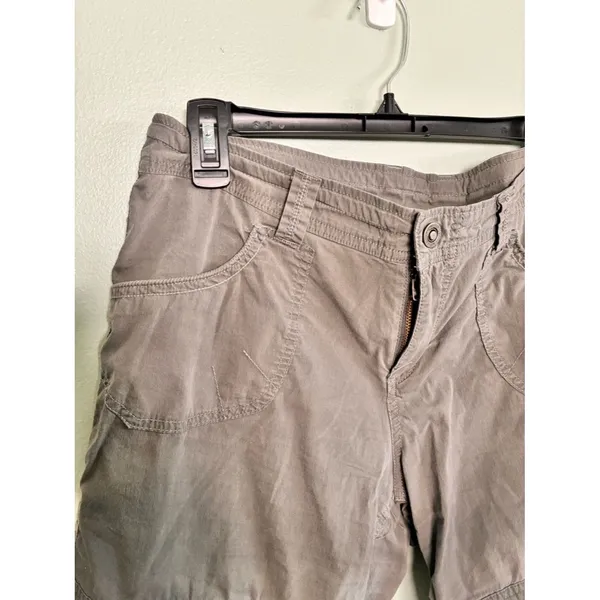KUHL Women's Khaki 5.5" Hiking Outdoor Mountain Summer Shorts Size 10 - Image 2