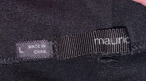 Maurices black stretchy office pencil skirt - Image 5