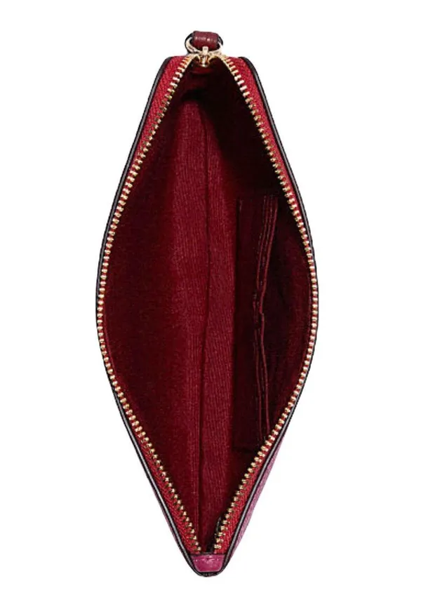 Coach NWT Large Corner Zip Wristlet In Colorblock With Horse And Carriage - Image 2