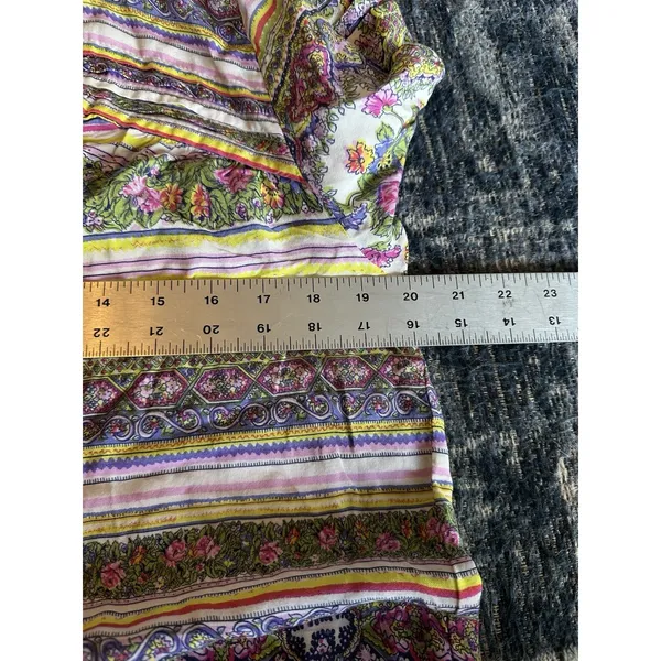 Anthropologie Maeve Blouse Ceresco Contadino Floral Peasant Cottage Size Medium - Image 6