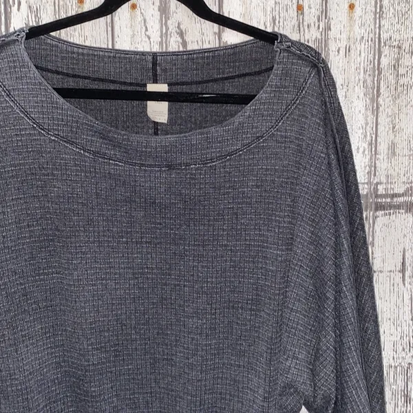 We the free free people Willow gray washed oversized tunic top - Image 4
