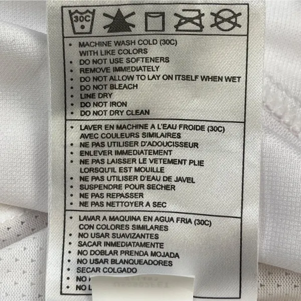 Nike Dri-Fit Women's White Tennis Shirt/Tank Top Sz M SKU 4667 - Image 7