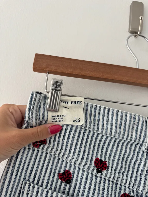 Free People Bugged Out Straight Leg Jeans - Image 6