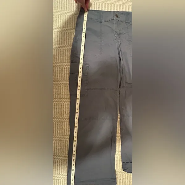 BDG Dark Gray/ Blue BDG Relaxed‑Fit Cargo Pants- Size M - Image 5