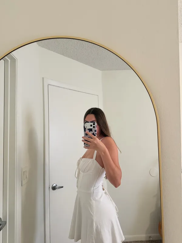 Shein White Mini Dress - Image 4