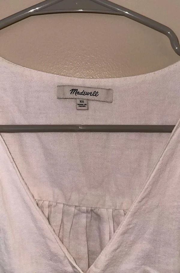 Madewell Linen Top - Image 4