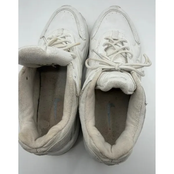 Nike Air Monarch I 305294-111 Sneakers Women's 9 White Gym Walking Running Shoes - Image 5