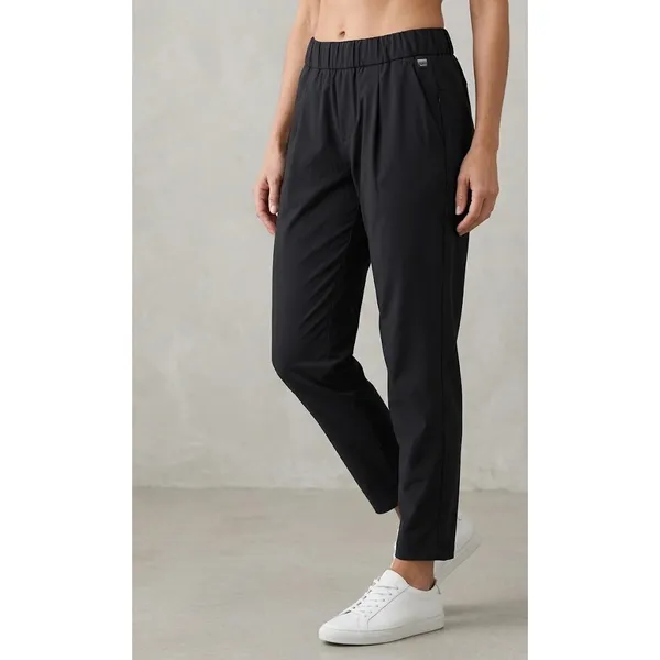 Vuori Black Optimist Pants Womens Size L High Rise Elastic Waist Activewear L - Image 7