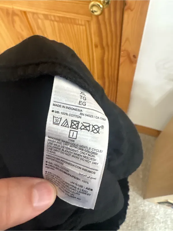 Old Nayy Size XL Black High-Rise Comfort Waistband Shorts - Image 6