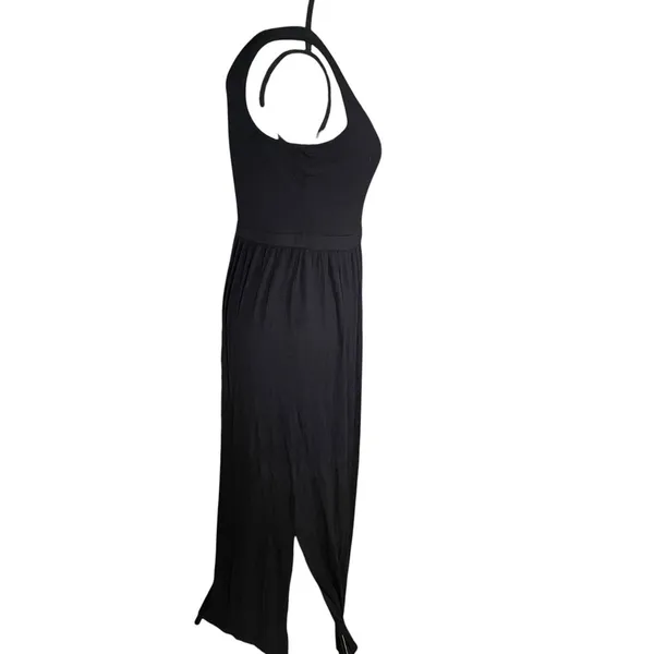 J.Crew Maxi Dress Black Small Sleeveless Tank - Image 4