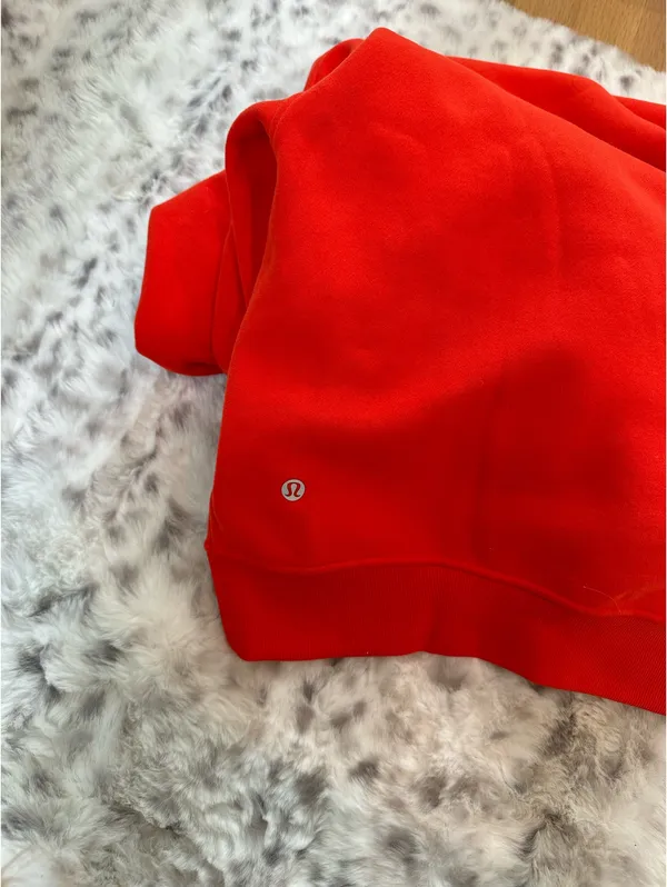 Lululemon Steady State Oxford Red Hoodie - Image 4