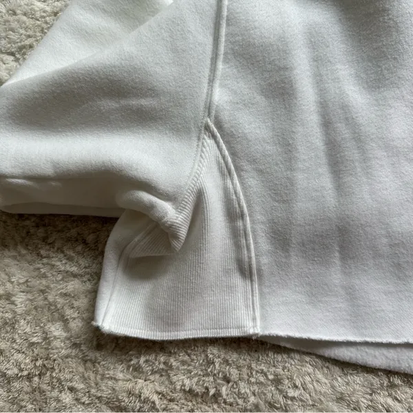 Aritzia TNA Cozy Fleece Boyfriend Cropped Hoodie - Image 6
