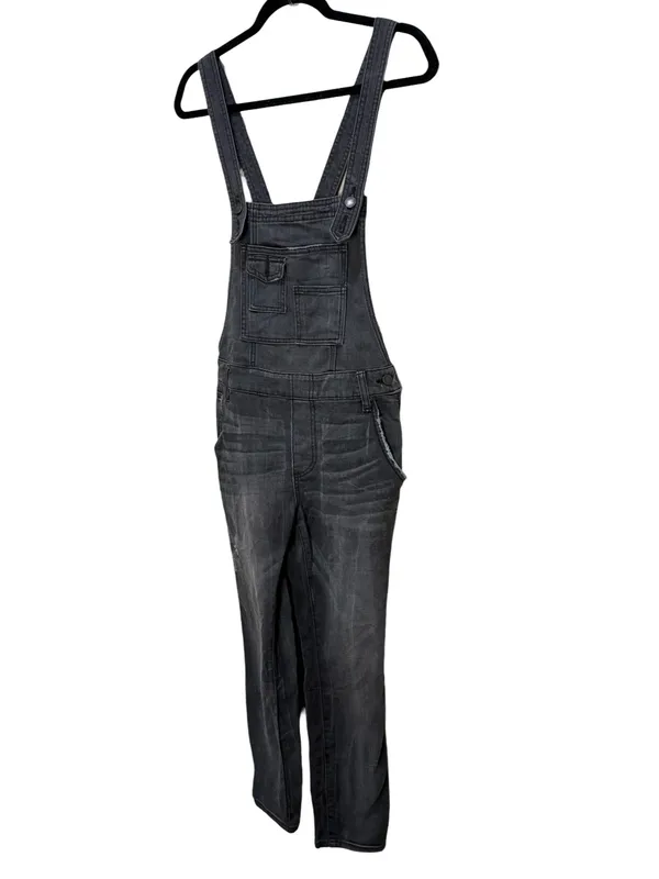 Free People Denim Overalls Size 27 – Vintage-Inspired Boyfriend Fit - Image 4
