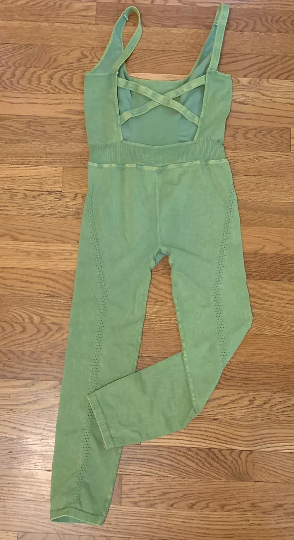 Free People Movement good karma onesie jumpsuit M/L - Image 6