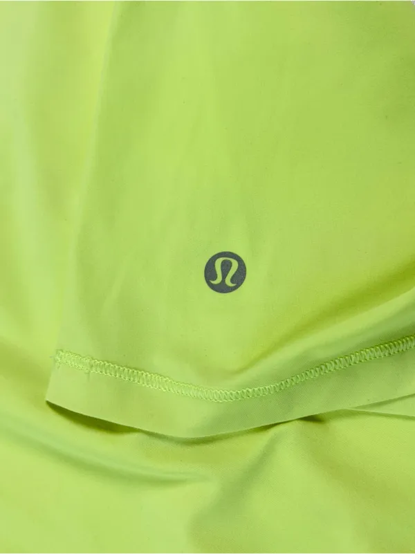 Lululemon Neon Yellow Sculpt Running Tank Top See Measurements Women's S - Image 5
