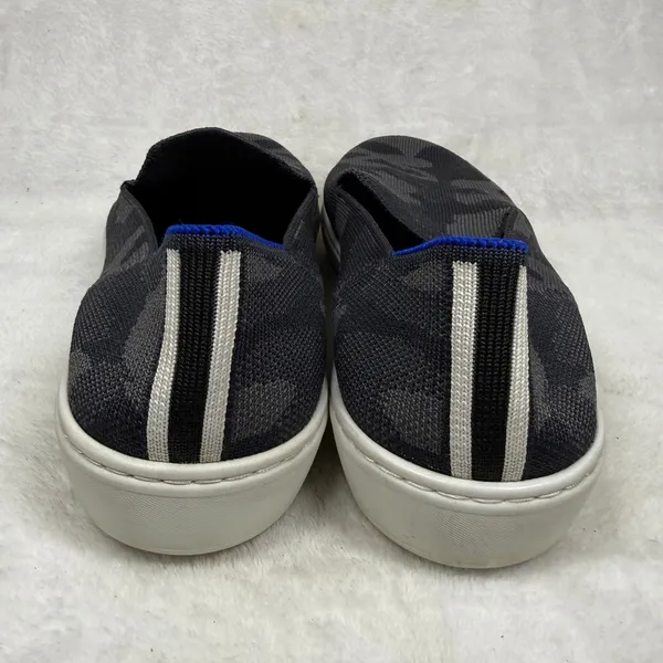 Rothys The Sneaker‎ Grey Camo Slip On Washable Knit Shoes 8.5 - Image 5