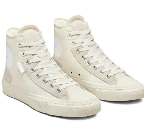 NEW Converse Chuck Taylor Alt Star Wavy Egret Vintage White Egret M-8 W-10 - Image 4