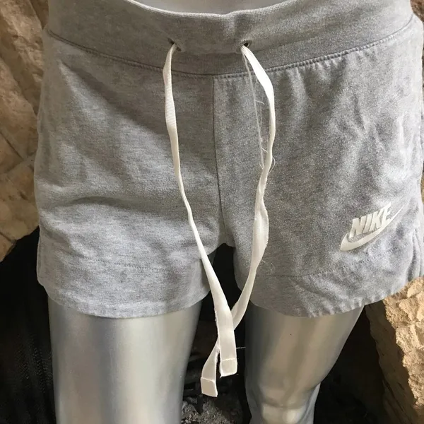 Nike Gray Pull-on Lounge Shorts Women’s Size M - Image 5