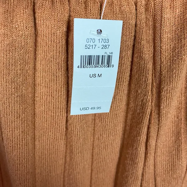 Aerie Offline Orange Brown Cozy Class Fold Over Jogger Sz.M NWT - Image 11