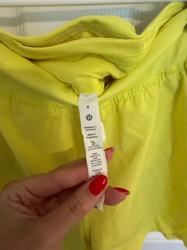 Lululemon Fast & Free Shorts High-Rise Airflow - Image 4