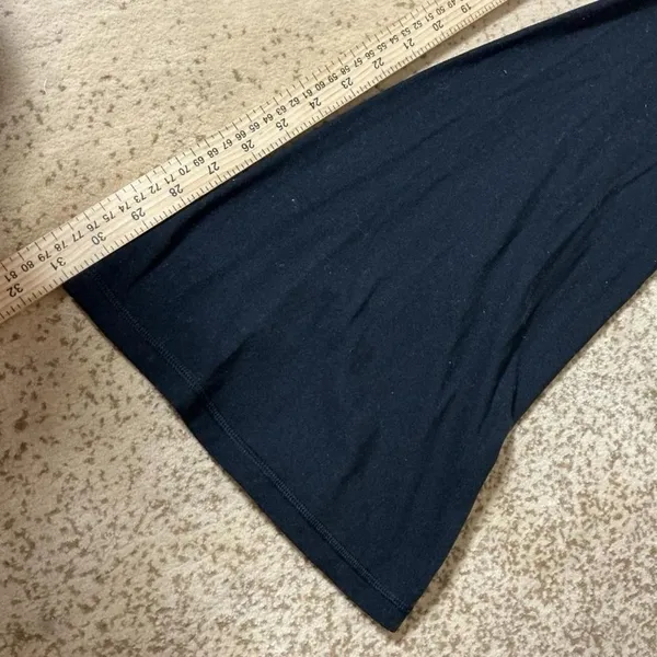 OFFLINE Aerie Real Me Crossover Flare Leggings Women M Black High Rise Yoga Y2K - Image 4