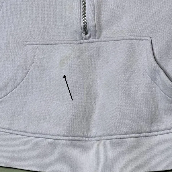 Lululemon Hoodie Womens Size XS/SM Lavender Scuba Cropped 1/2 Zip Pullover - Image 10