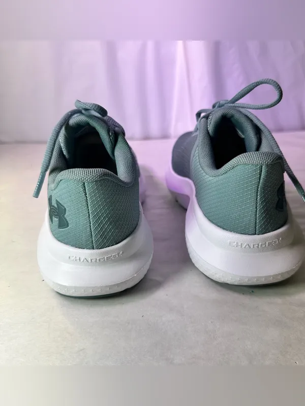 Under Armour Sage Green Lightweight Training Sneakers - Image 6