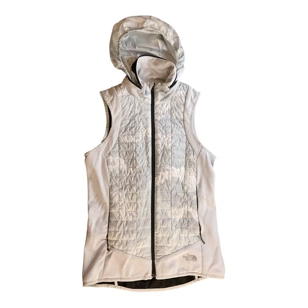 The North Face Vest‎ Womens Quilted Full Zip Sleeveless camo Jacket vest - Image 4