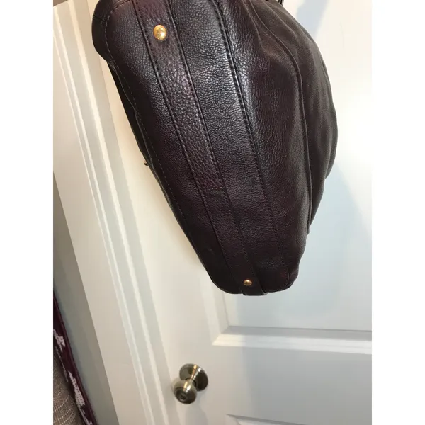 Marc by Marc Jacobs Black Pebbled Leather Hobo Bag EUC - Image 5