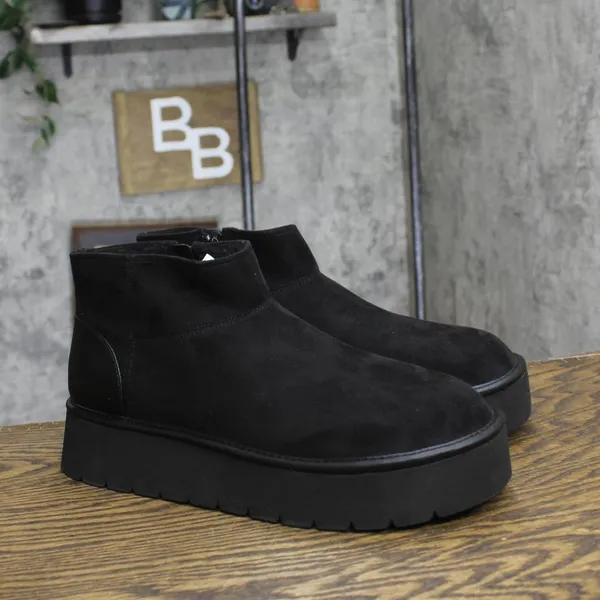 NWT Wild Fable Womens Missy Platform Booties with Memory Foam Insole Black 11M - Image 5