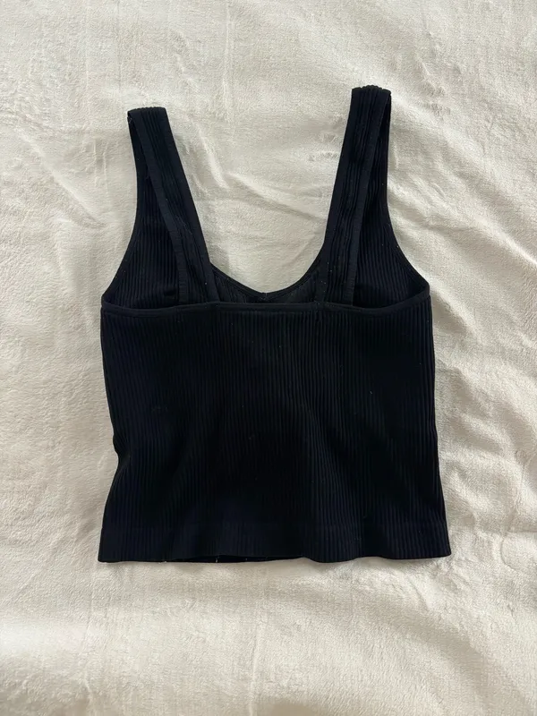 Altar'd State Black Tank Top - Image 2