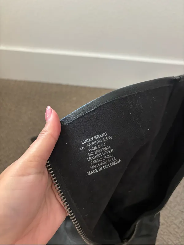 Lucky brand black boots - Image 9