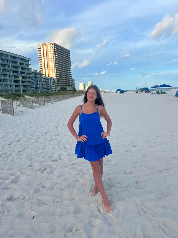 Blue SHEIN dress - Image 2