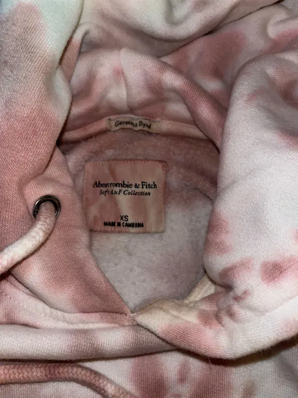 Abercrombie Tie Dye Hoodie - Image 3