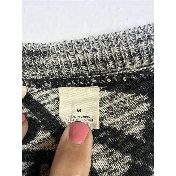 Anthropologie Moth Mini Sweater Dress Womens Medium whimsygoth bohemian designer - Image 8